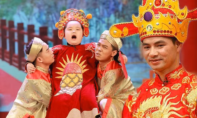 Loạt khoảnh khắc gây 'bão' của hai quý tử nhà Xuân Bắc tại Táo Quân