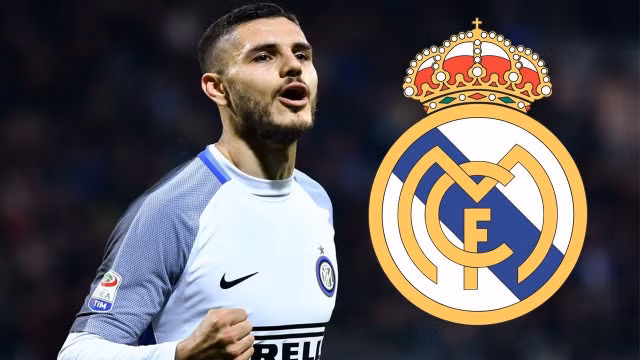 Real Madrid quyết tâm chiêu mộ Mauro Icardi.