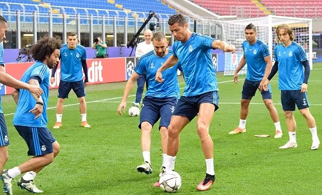 Mỗi cầu thủ Real sẽ được thưởng 600.000 euro nếu vô địch Champions League.