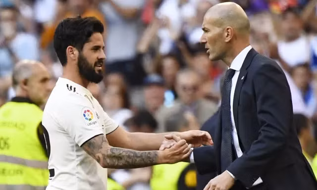 Isco đền đáp lại sự tin tưởng từ HLV Zidane.