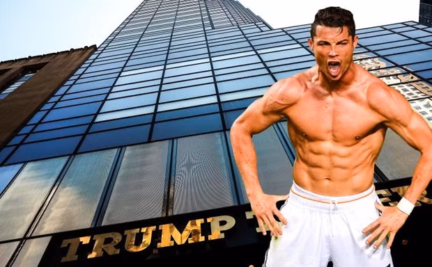 Ronaldo bỏ cả đống tiền để mua căn hộ tại Trump Tower.