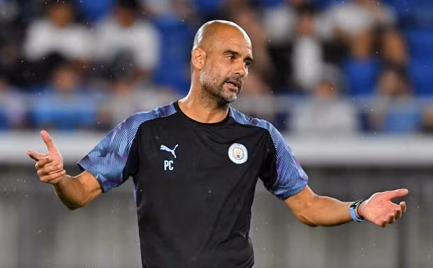 HLV Pep Guardiola lo lắng về nhân sự trước thềm Community Shield 2019.