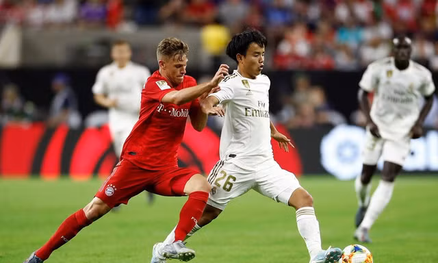 Takefusa Kubo đã thể hiện tốt trước Bayern Munich.