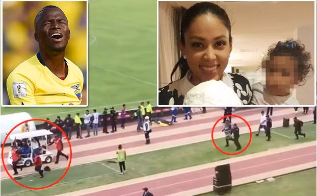 Enner Valencia có màn rượt đuổi bi hài trong SVĐ cùng cảnh sát.