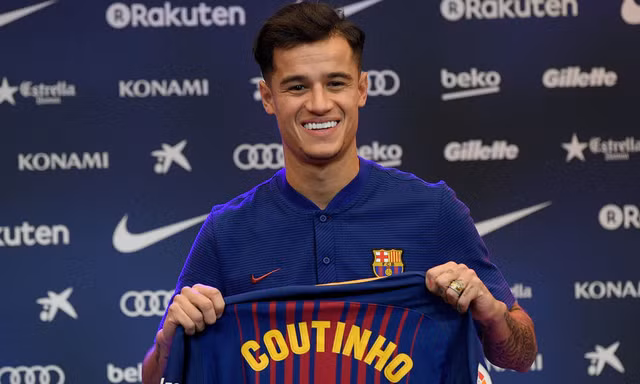 Philippe Coutinho gia nhập Barcelona với tổng phí chuyển nhượng lên tới 160 triệu euro.