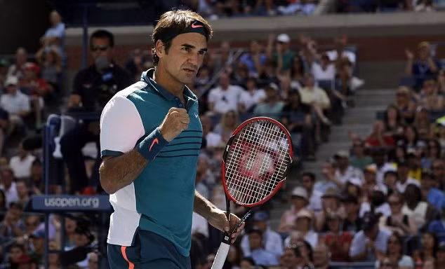Federer tiếp tục thăng hoa ở tuổi 34.