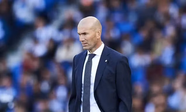 HLV Zinedine Zidane của Real Madrid.
