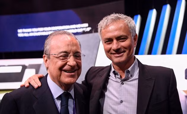 Chủ tịch Florentino Perez từng có ý định tái hợp Jose Mourinho ở giai đoạn cuối mùa trước.