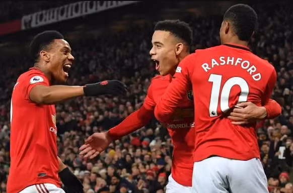 Marcus Rashford, Anthony Martial và Mason Greenwood đã có 39 bàn tại Premier League mùa này.