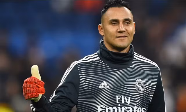 Thủ thành Keylor Navas của Real Madrid.