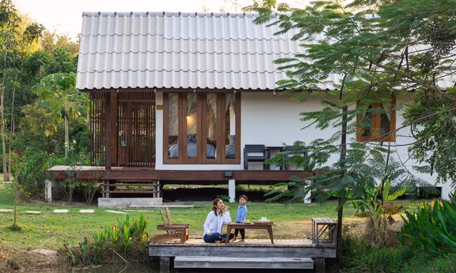 Ngắm nhìn ngôi nhà cấp 4 đẹp như khu nghỉ dưỡng