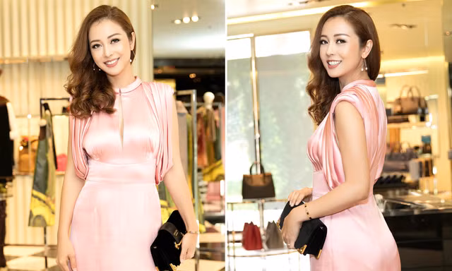 Jennifer Phạm mặc váy lụa mỏng manh, khoe ba vòng nóng bỏng