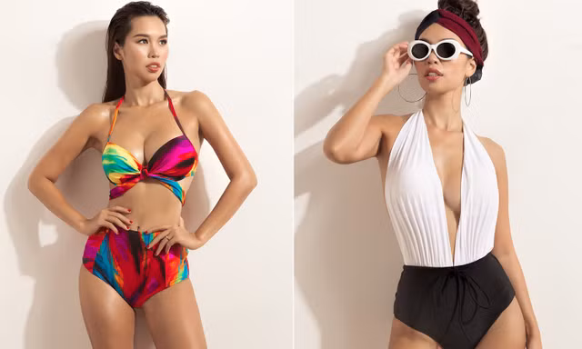 Những bộ bikini nóng bỏng cho ngày hè của siêu mẫu Hà Anh 