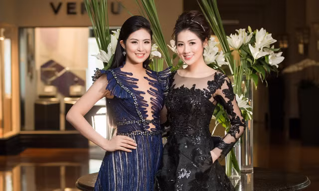 Hoa hậu Ngọc Hân, Á hậu Tú Anh lộng lẫy 'đọ sắc'