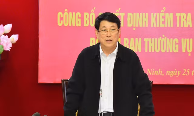 Công bố quyết định kiểm tra của Bộ Chính trị đối với Ban Thường vụ Tỉnh ủy Quảng Ninh