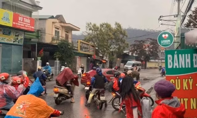 Trâu 'điên' náo loạn đường phố, nhiều học sinh bị thương