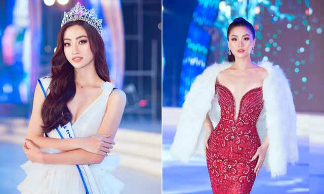 Diễm Trang khoe vòng 1 nóng bỏng, Lương Thuỳ Linh hoá công chúa tuyết đêm Noel