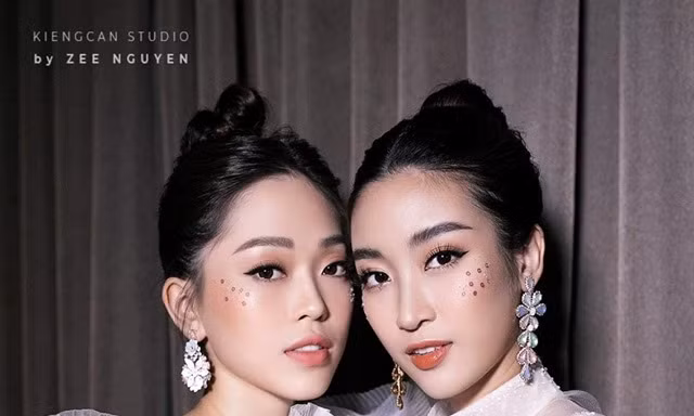 Hoa hậu Mỹ Linh, Á hậu Phương Nga đẹp tựa 'nữ thần'