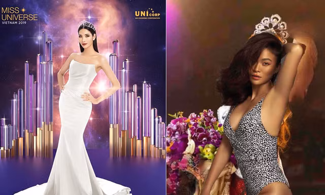 Hoàng Thuỳ được xướng tên, fans chế ảnh Mâu Thuỷ đội vương miện Miss Universe