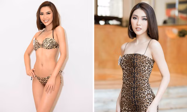 Tường Linh mặc bikini nóng bỏng khoe vòng eo 53cm ở sơ khảo Hoa hậu Hoàn vũ 