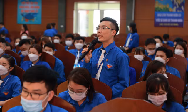 Bầu trực tiếp Bí thư tại Đại hội Đoàn điểm cấp huyện ở Bắc Giang 