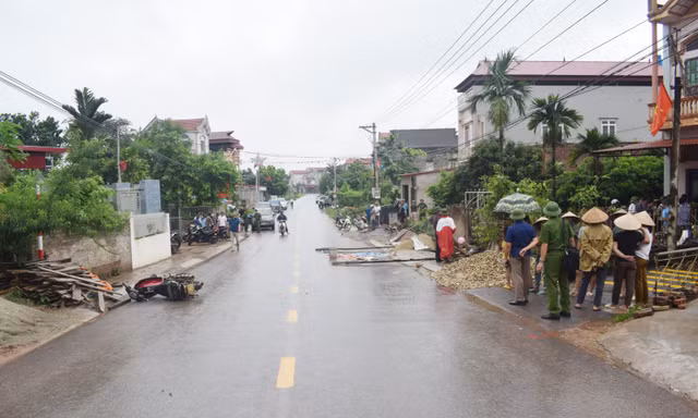 Hiện trường vụ việc.