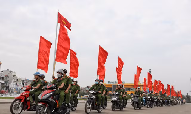 Bắc Giang phát động cao điểm trấn áp tội phạm