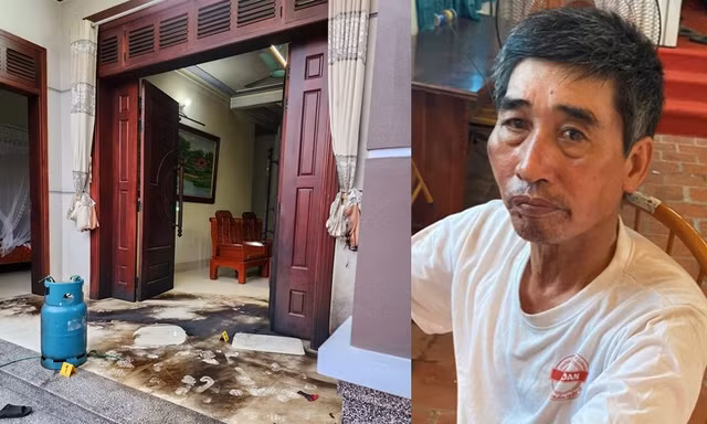 Hiện trường vụ án và đối tượng Từ Minh Toán