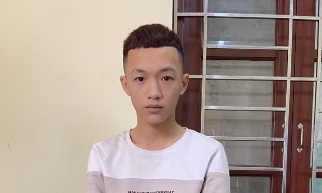 Đối tượng Minh tại Cơ quan Công an