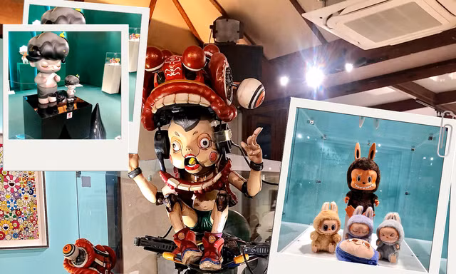 Triển lãm art toys tại TP.HCM: Đủ các phiên bản Labubu "siêu cưng" mê quên lối