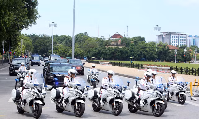 Hoàn thành nhiệm vụ đảm bảo tuyệt đối an toàn đoàn Tổng thống Nga Putin thăm Việt Nam