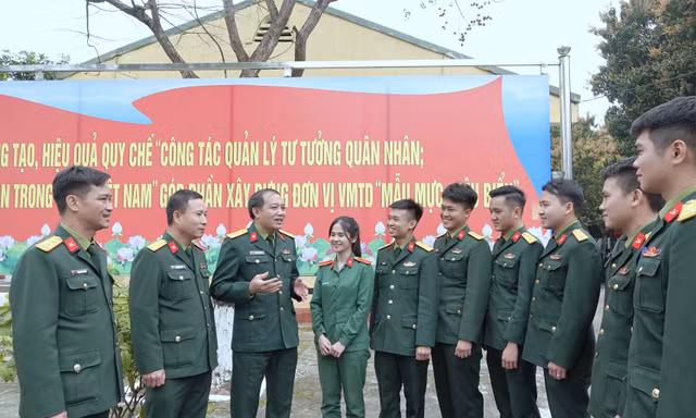 Sĩ quan trẻ trải lòng về khát vọng cống hiến