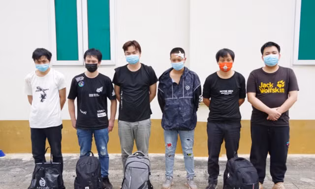 6 đối tượng người Trung Quốc nhập cảnh trái phép bị bắt giữ trong chuyên án