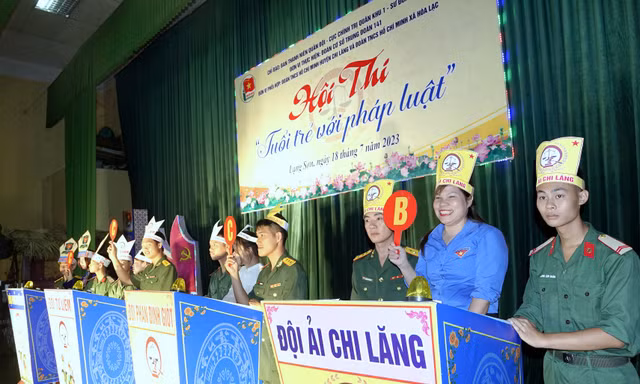 Tuổi trẻ Quân đội và Lạng Sơn góp phần ngăn chặn biểu hiện sai trái, tiêu cực