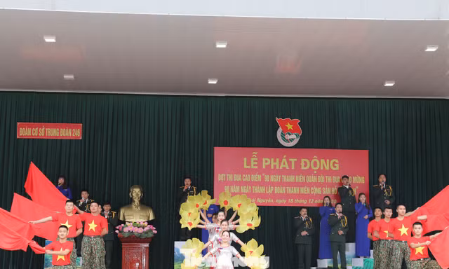 90 ngày thi đua cao điểm mừng sinh nhật Đoàn