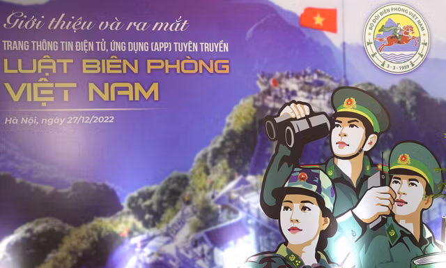 Giới thiệu Luật Biên phòng Việt Nam trên không gian số hiện đại