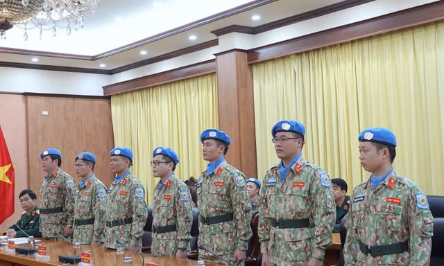Việt Nam cử sĩ quan Biên phòng, Cảnh sát biển đi gìn giữ hoà bình Liên Hợp Quốc