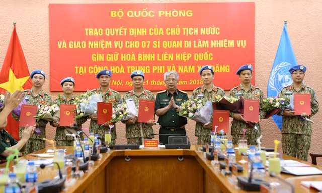 Đội Công binh Việt Nam sẽ thay thế lực lượng của Anh tại Nam Sudan?