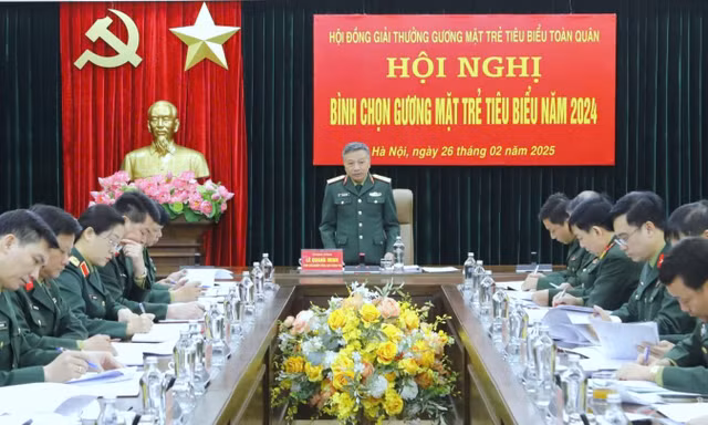 Bình chọn gương mặt trẻ tiêu biểu toàn quân năm 2024