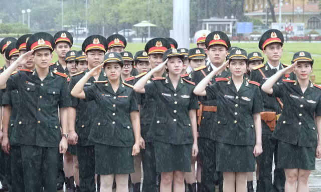 Học viện Quân y tổ chức Lễ báo công dâng Bác