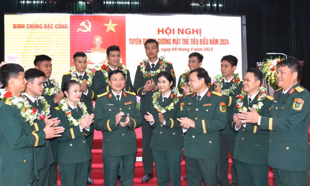 Binh chủng Đặc công tôn vinh các chiến binh trẻ tiêu biểu