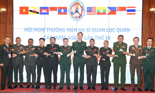 Hạ sĩ quan Lục quân ASEAN thúc đẩy hợp tác quốc phòng - quân sự