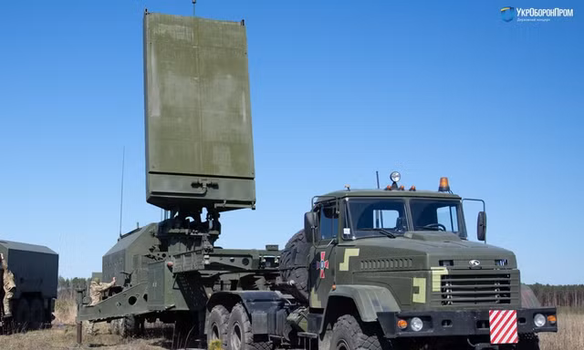 Radar 1L220UK chống pháo kích. Nguồn: 112.ua.