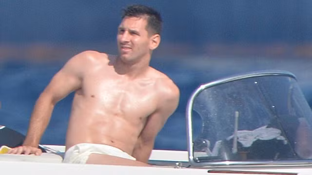 Messi đang trong kỳ nghỉ Hè sau World Cup 2014