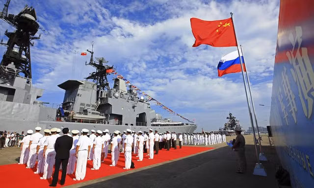 Nga, Trung tập trận đối trọng với Vành đai Thái Bình Dương của Mỹ