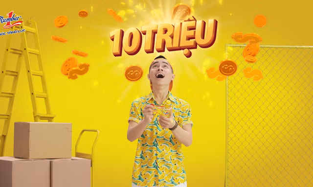 Uống Number 1 trúng thưởng chục triệu