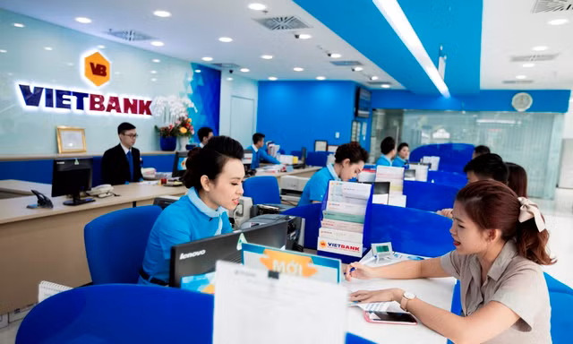 Quầy giao dịch của Vietbank