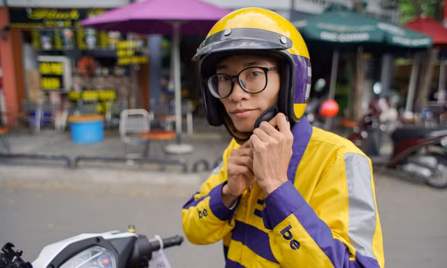 Anh Hoàng Quang Khang, một trong những beBike xuất sắc của cuộc thi Tay Lái Vàng