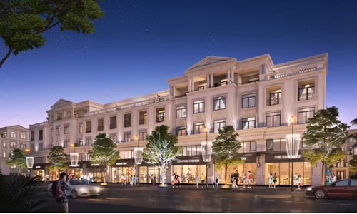 Shophouse ở Vinhomes Marina có diện tích 105-135m2 với mặt tiền rộng, phục vụ tối đa nhu cầu kinh doanh cũng như sinh sống (hình ảnh minh họa)