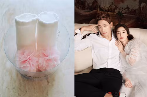Vợ chồng Bi Rain đón con đầu lòng.